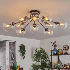 Gastor Plafonnier 83 cm Clair, 10 lumières
