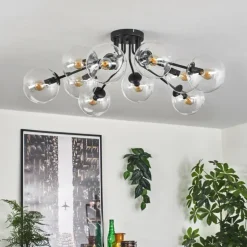 Gastor Plafonnier 83 cm Clair, 10 lumières