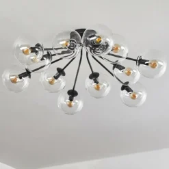 Gastor Plafonnier 91 cm Clair, 12 lumières