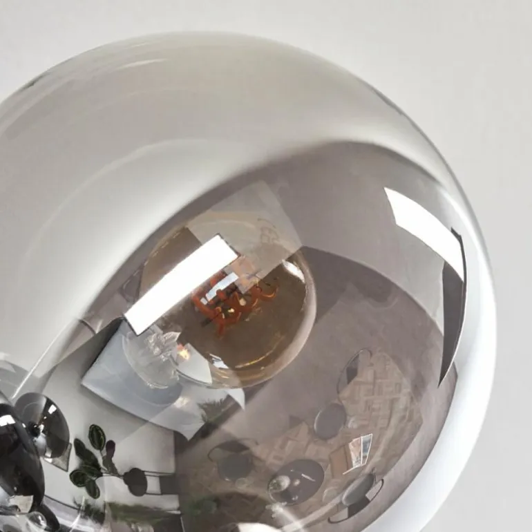 Gastor Plafonnier 83 cm Fumé, 10 lumières