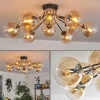 Gastor Plafonnier Ambre, Clair, 12 lumières