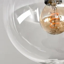 Gastor Plafonnier, Boule lumineuse Clair, 6 lumières