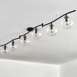 Gastor Plafonnier, Boule lumineuse Clair, 6 lumières