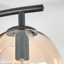 Gastor Plafonnier, Boule lumineuse Ambre, 2 lumières
