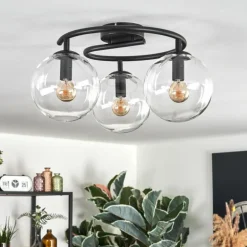 Gastor Plafonnier, Boule lumineuse Clair, 3 lumières