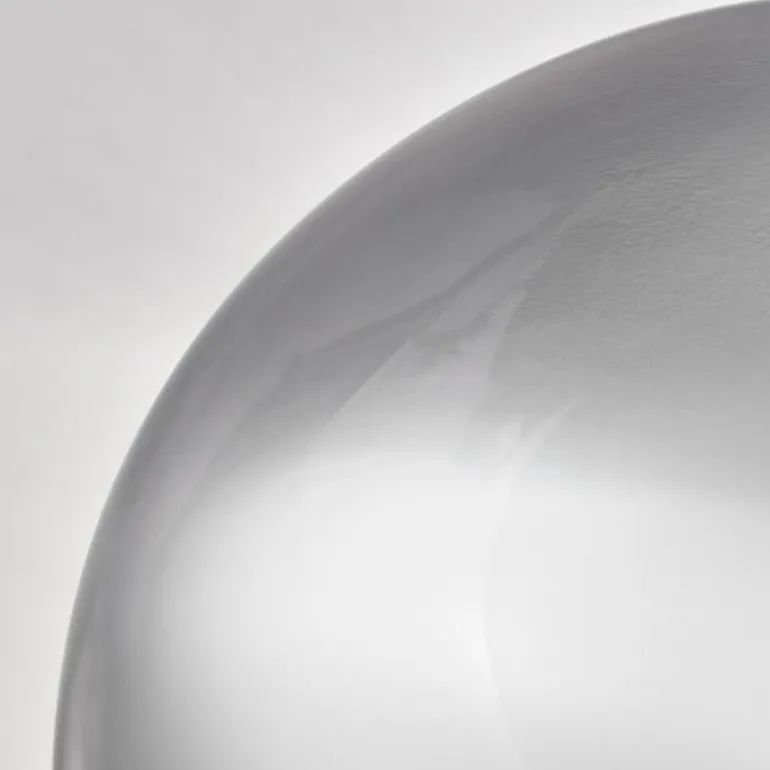 Gastor Plafonnier, Boule lumineuse Chrome, Fumé, 3 lumières