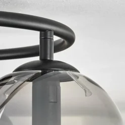 Gastor Plafonnier, Boule lumineuse 37 cm Ambre, Clair, Fumé, 3 lumières