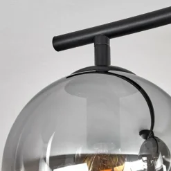 Gastor Plafonnier, Boule lumineuse Clair, Fumé, 4 lumières