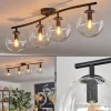 Gastor Plafonnier, Boule lumineuse Clair, 4 lumières