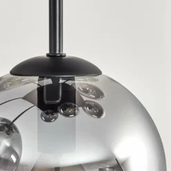 Gastor Plafonnier, Boule lumineuse Clair, Fumé, 9 lumières