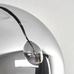 Gastor Plafonnier, Boule lumineuse Chrome, Fumé, 6 lumières