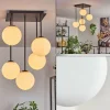 Gastor Plafonnier, Boule lumineuse Blanc, 5 lumières