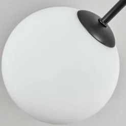 Gastor Plafonnier, Boule lumineuse 83 cm Blanc, 10 lumières