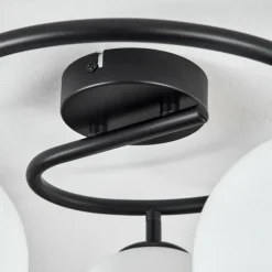 Gastor Plafonnier, Boule lumineuse Blanc, 3 lumières