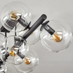 Gastor Plafonnier, Boule lumineuse Clair, 10 lumières