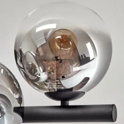 Gastor Plafonnier, Boule lumineuse Clair, Fumé, 8 lumières