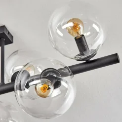 Gastor Plafonnier, Boule lumineuse Clair, 8 lumières