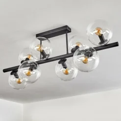 Gastor Plafonnier, Boule lumineuse Clair, 8 lumières