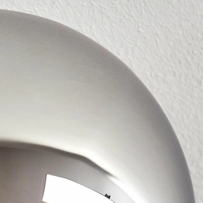 Gastor Plafonnier, Boule lumineuse Chrome, Fumé, 4 lumières