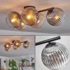 Gastor Plafonnier, Boule lumineuse Clair, Fumé, 5 lumières