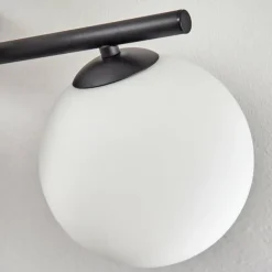 Gastor Plafonnier, Boule lumineuse Blanc, 4 lumières