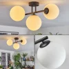Gastor Plafonnier, Boule lumineuse Blanc, 3 lumières