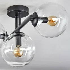 Gastor Plafonnier, Boule lumineuse Clair, 3 lumières