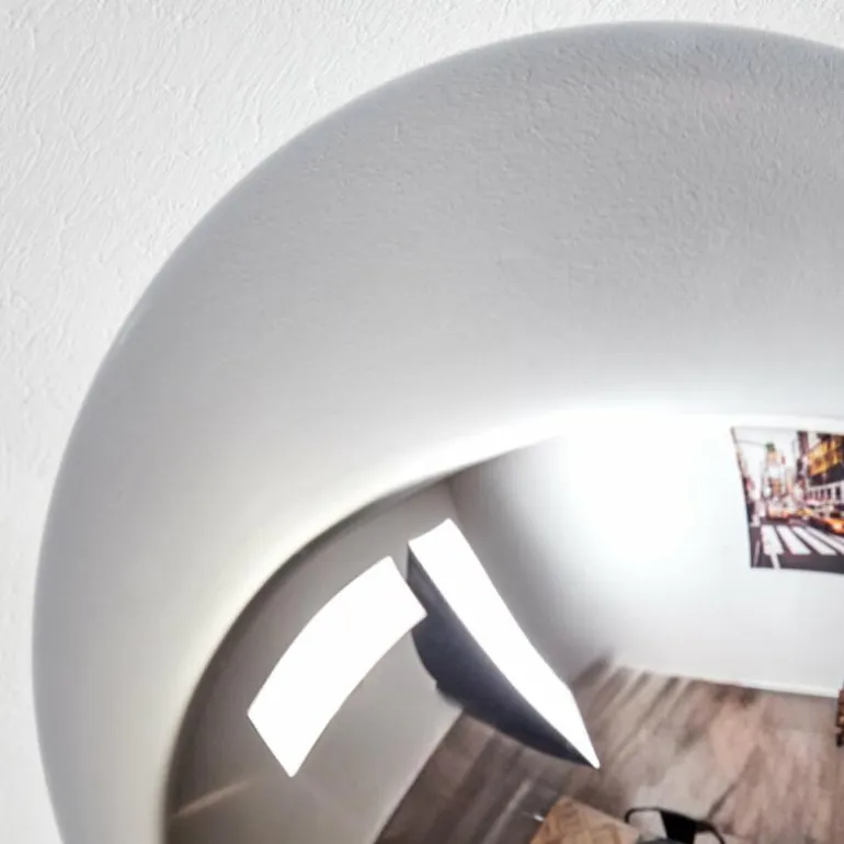 Gastor Plafonnier, Boule lumineuse Chrome, Fumé, 3 lumières