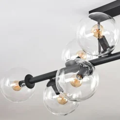Gastor Plafonnier, Boule lumineuse Clair, 10 lumières