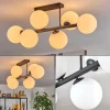 Gastor Plafonnier, Boule lumineuse Blanc, 6 lumières