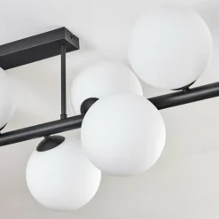 Gastor Plafonnier, Boule lumineuse Blanc, 10 lumières