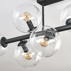 Gastor Plafonnier, Boule lumineuse Clair, 8 lumières