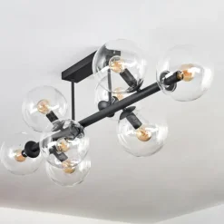 Gastor Plafonnier, Boule lumineuse Clair, 8 lumières