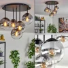 Gastor Plafonnier, Boule lumineuse 45 cm Clair, Fumé, 5 lumières
