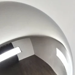 Gastor Plafonnier Chrome, Fumé, 6 lumières