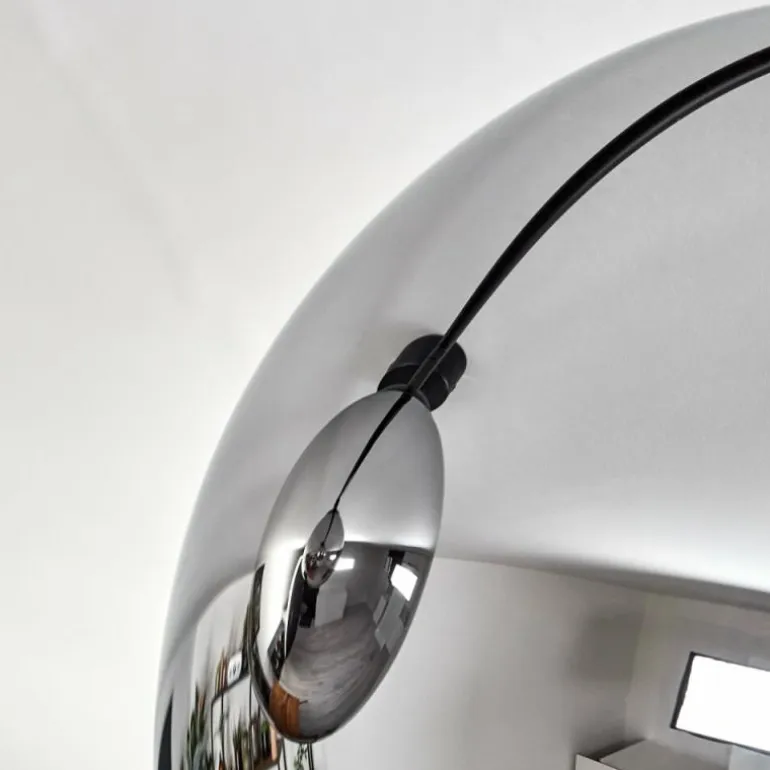 Gastor Plafonnier Chrome, Fumé, 4 lumières