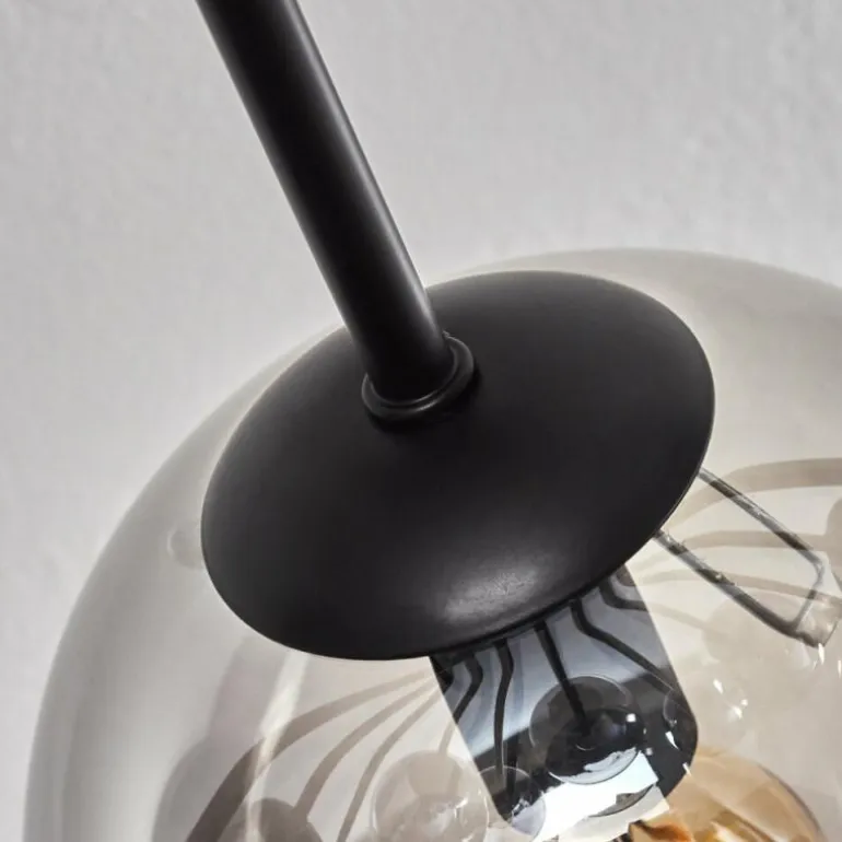 Gastor Plafonnier Fumé, 12 lumières