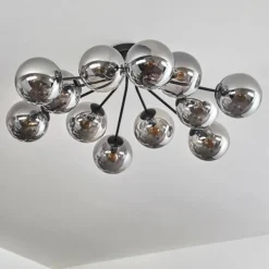 Gastor Plafonnier Fumé, 12 lumières