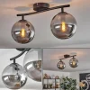 Gastor Plafonnier Fumé, 2 lumières