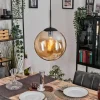 Gastor Suspension, Boule lumineuse Ambre, 1 lumière