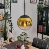 Gastor Suspension, Boule lumineuse 20 cm Or, Clair, 1 lumière