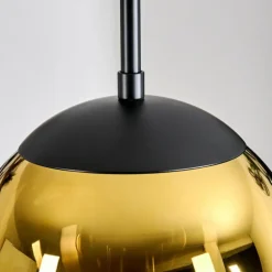 Gastor Suspension, Boule lumineuse 20 cm Or, Clair, 1 lumière