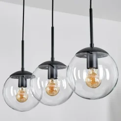 Gastor Suspension, Boule lumineuse Clair, 3 lumières