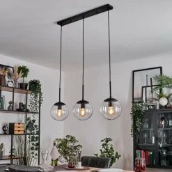 Gastor Suspension, Boule lumineuse Clair, 3 lumières