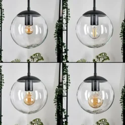 Gastor Suspension, Boule lumineuse 30 cm Clair, 3 lumières