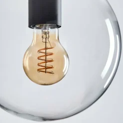 Gastor Suspension, Boule lumineuse 30 cm Clair, 3 lumières