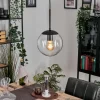 Gastor Suspension, Boule lumineuse Clair, 1 lumière