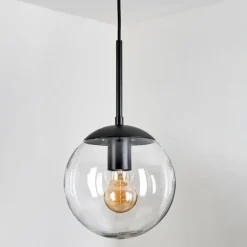 Gastor Suspension, Boule lumineuse Clair, 1 lumière