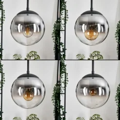 Gastor Suspension, Boule lumineuse Clair, Fumé, 1 lumière