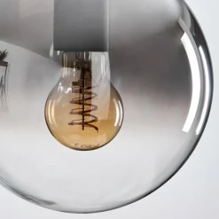 Gastor Suspension, Boule lumineuse Clair, Fumé, 1 lumière